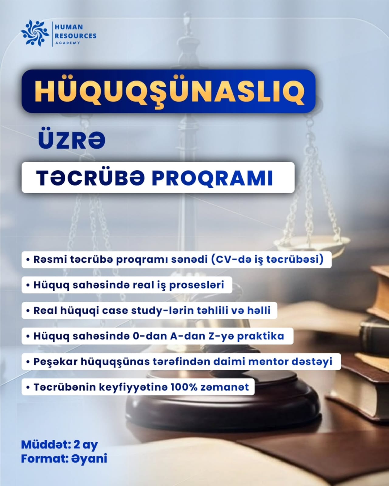 Hüquq Təcrübə Proqramı təlimi