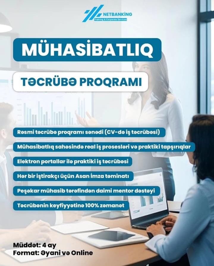 Mühasibatlıq Təlim & Təcrübə Proqramı təlimi